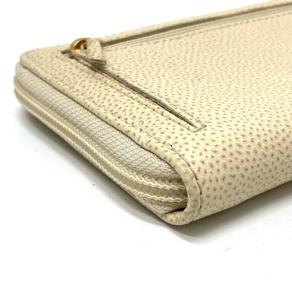 CHANEL A13228 CC Zip Around Long wallet Long Wallet Caviar Leather Beige - Picture 8 of 16